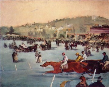 The Races im Bois de Boulogne Eduard Manet Ölgemälde